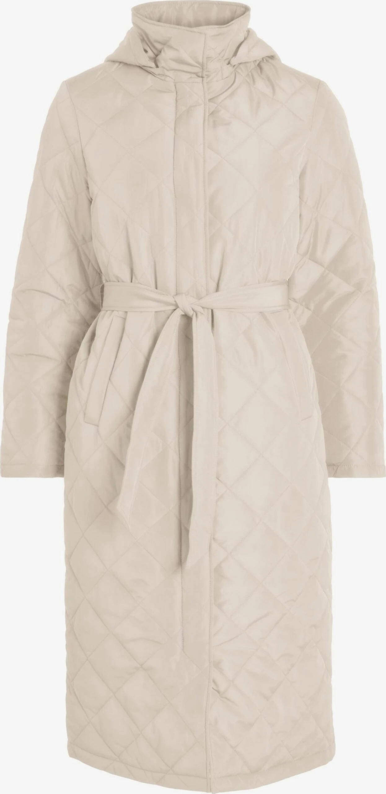 Vila Tussenmantels Tussenmantel Kante Dames Beige 3 Vila Tussenmantels Tussenmantel Kante Dames Beige