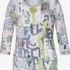 Shirts Met 3/4 Mouw Shirt Dames Wit