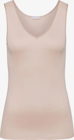 HANRO Tanktops Top Cotton Seamless Dames Beige / Nude