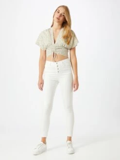 Hailys Jeans Slimfit Jeans Romina Dames Wit -Dameskleding Verkoop Winkel f8462f15fd26a3c79a331a678bdc16e5