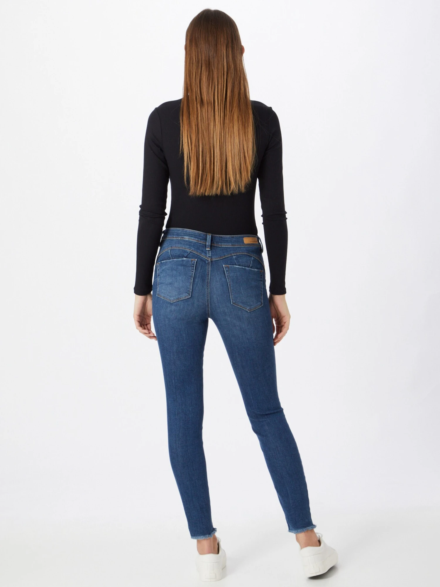 TOM TAILOR Denim Jeans Skinny Jeans Jona Dames Donkerblauw 5 TOM TAILOR Denim Jeans Skinny Jeans Jona Dames Donkerblauw - Afbeelding 3