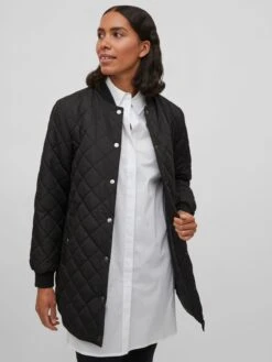 Vila Tussenjassen Tussenjas Dames Zwart -Dameskleding Verkoop Winkel f89afb9055765cd3568cd31b2504faf0
