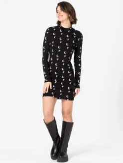 Jerseyjurken Jurk Dames Zwart -Dameskleding Verkoop Winkel f8d46b7ec1e8aea6e6f646b2c0c7f9ce