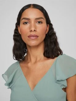 Vila Midi Jurken Jurk Bonan Dames Pastelgroen -Dameskleding Verkoop Winkel f8ea06f1baedaa358d2ed6f9a7aa4caf