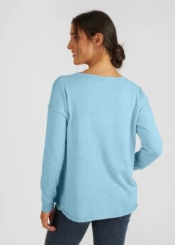 Basic Truien Trui Gesa Dames Lichtblauw -Dameskleding Verkoop Winkel fa124c1f09d53ba584af8cb977063259