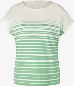 Tom Tailor T-shirts Shirt Dames Lichtgroen