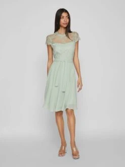 Vila Cocktailjurken Cocktailjurk Diona Dames Pastelgroen -Dameskleding Verkoop Winkel fa2f5c17dc88e360196f109e66f3b099