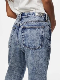 ONLY Mom Jeans Loosefit Jeans ONLFINE LIFE Dames Blauw -Dameskleding Verkoop Winkel facef27226d2416401e3d5fc781c9b7d