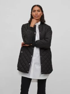 Vila Tussenjassen Tussenjas Dames Zwart -Dameskleding Verkoop Winkel fc2d6e18bc68f49e132fc28974d747ba