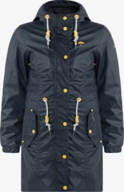 Schmuddelwedda Regenmantels Functionele Mantel Dames Marine
