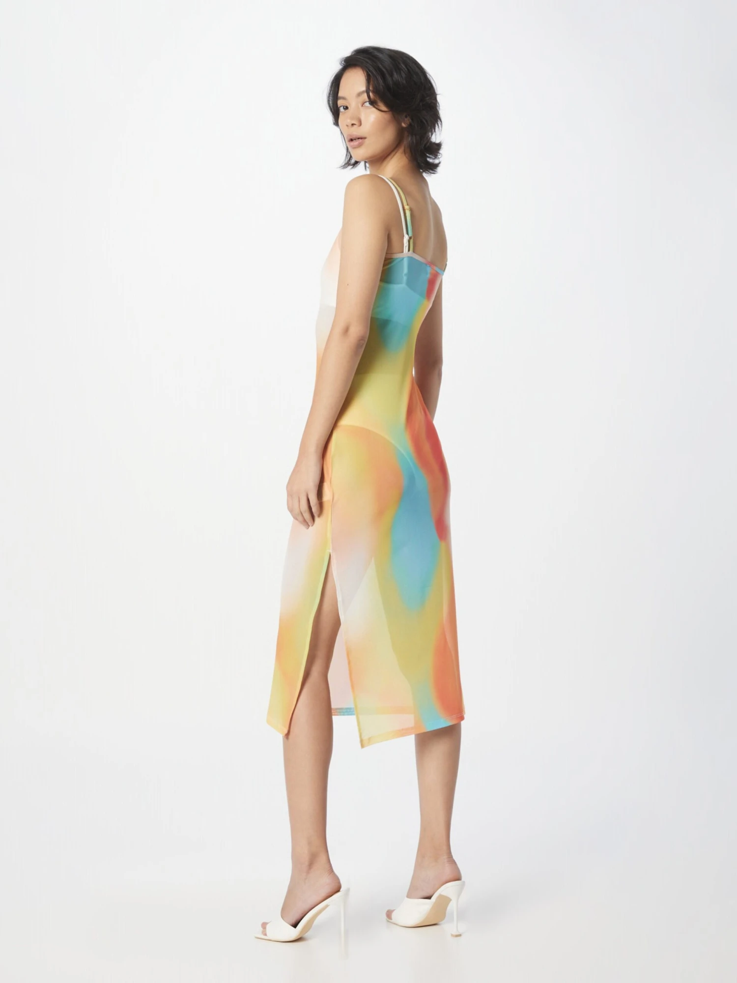 Calvin Klein Swimwear Strandjurkjes Strandjurk Dames Blauw 6 Calvin Klein Swimwear Strandjurkjes Strandjurk Dames Blauw - Afbeelding 4