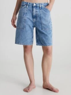 Calvin Klein Jeans Denim Shorts Loosefit Jeans Dames Blauw -Dameskleding Verkoop Winkel ff75e774c0c1035ababae1a0df6e28ae